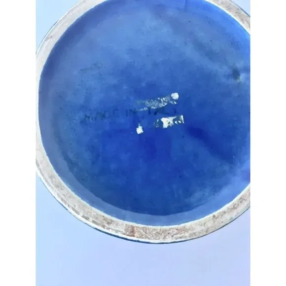 Bitossi Rimini Blue Vintage Italian Ceramic Pottery Vase - Picture 4 of 8